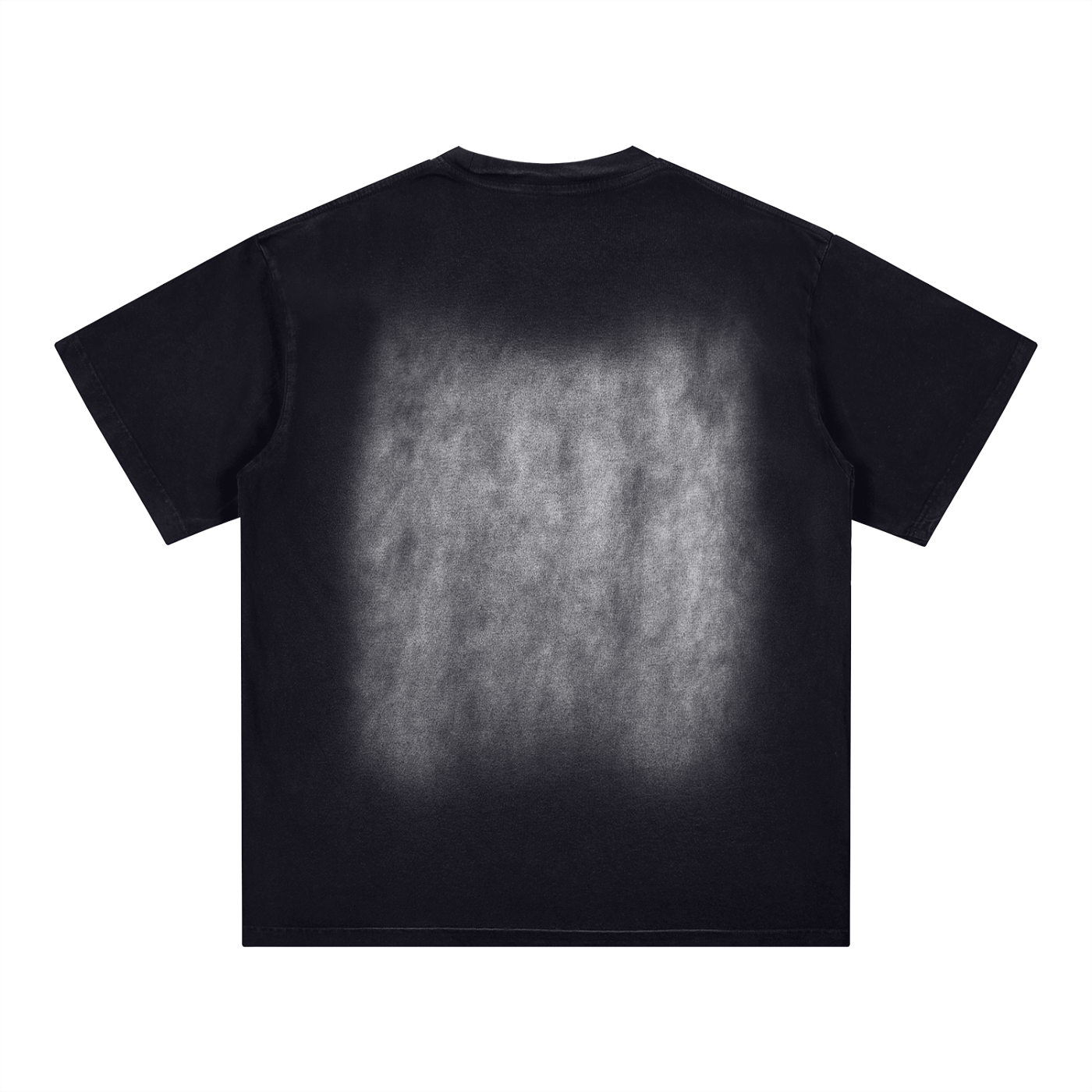 SANCTUM 2  Square Patch Monkey Washed T-Shirt