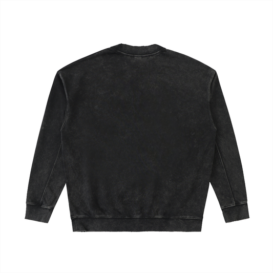 SANCTUM Drop Shoulder Crewneck Sweatshirt