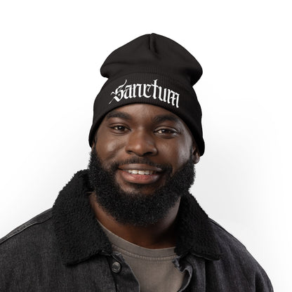 Sanctum - Embroidered Knit Beanie