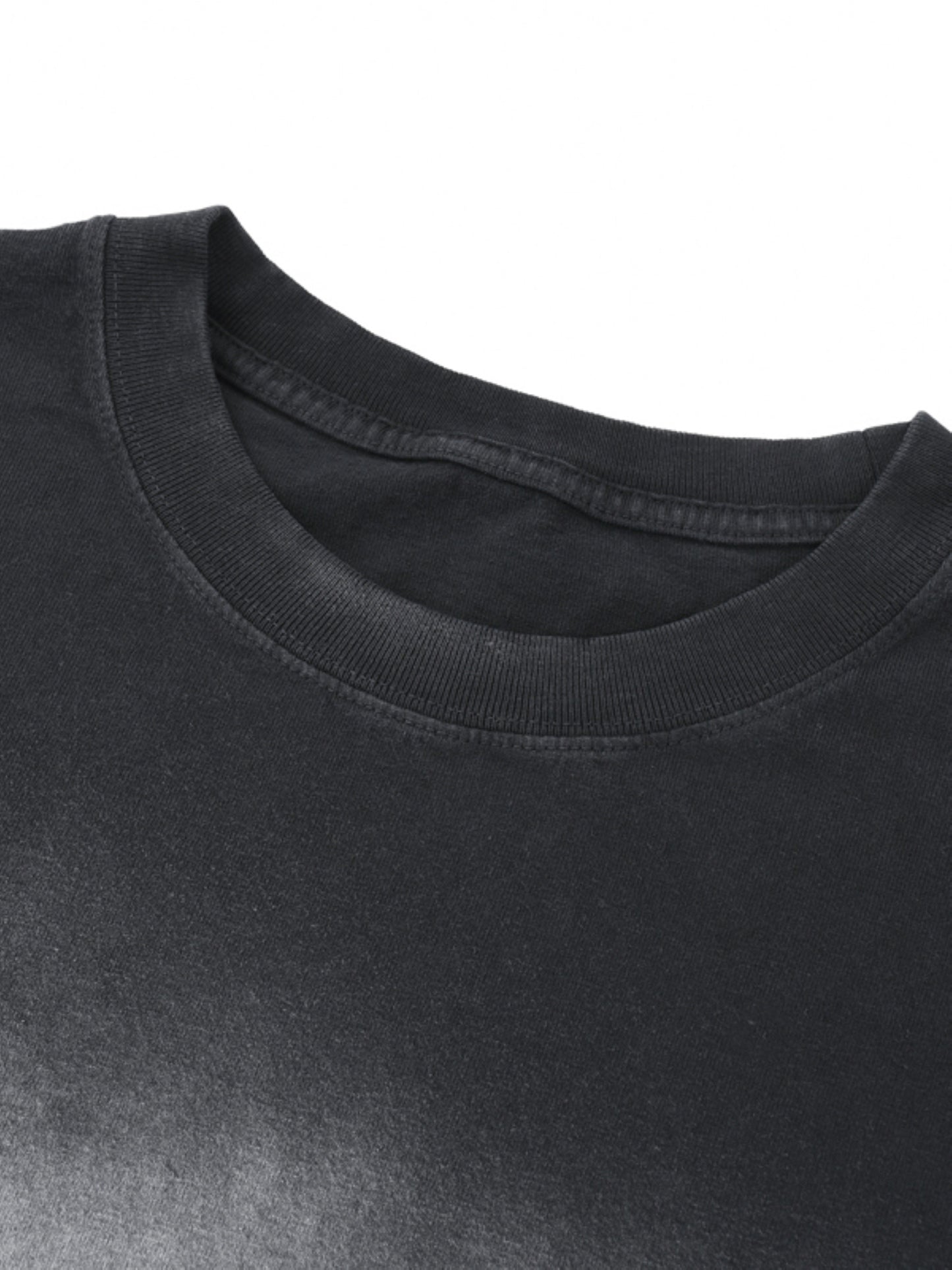 SANCTUM 2  Square Patch Monkey Washed T-Shirt